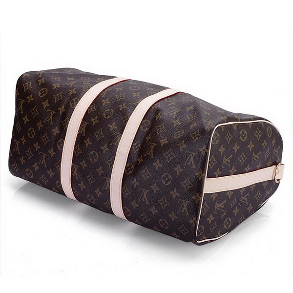 Louis Vuitton Monogram Canvas Keepall 45 with Shoulder Strap M41418 Louis Vuitton Monogram Canvas Keepall 45 with Shoulder Strap M41418